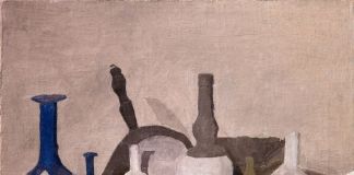 Giorgio Morandi, Natura morta con oggetti in viola, olio su tela, 1937, Firenze, Fondazione di Studi di Storia dell'Arte Roberto Longhi