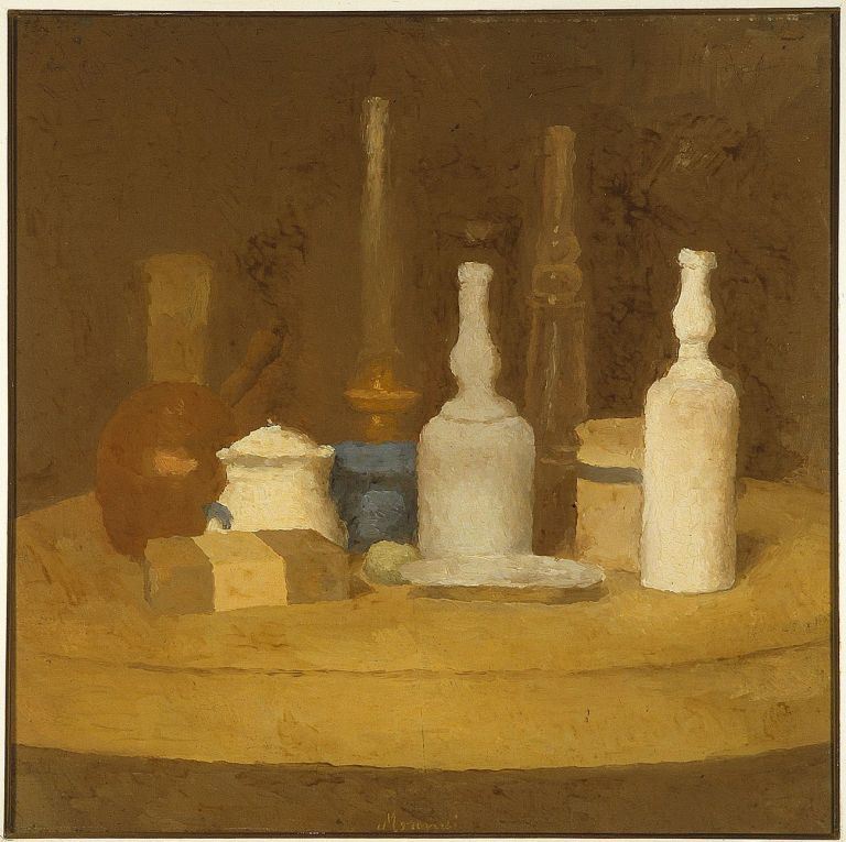 Giorgio Morandi, Natura morta, olio su tela, 1923 24, Museo Novecento Firenze, Raccolta Alberto Della Ragione, Fototeca Musei Civici Fiorentini