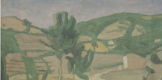 Giorgio Morandi, Paesaggio a Grizzana, 1942. Palazzo Pitti, Firenze