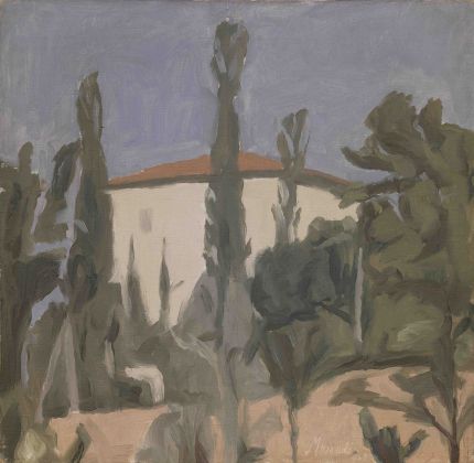 Giorgio Morandi, Paesaggio, olio su tela, 1941, Collezione privata Firenze
