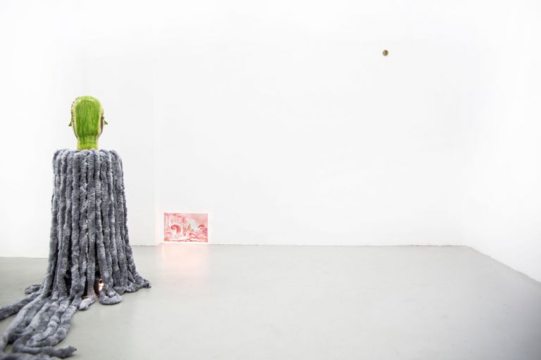 Giusy Pirrotta. Taixunia. Installation view at Dimora Artica, Milano 2019