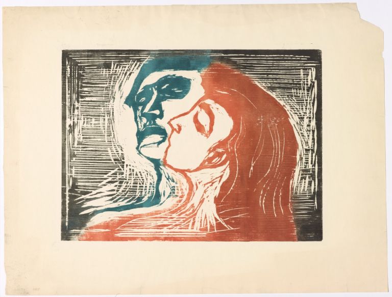 Head by Head, 1905, Edvard Munch, Munchmuseet