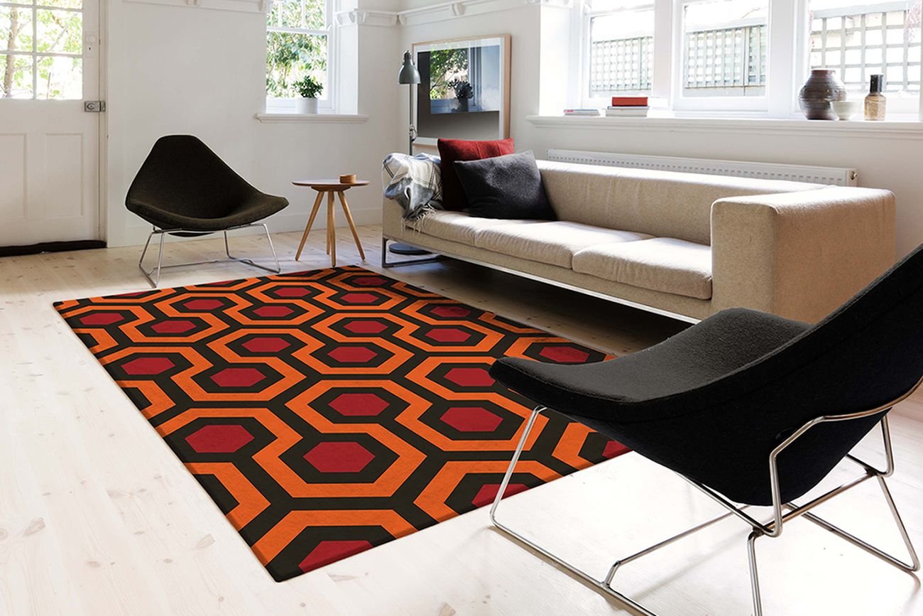 Il tappeto ispirato all'Overlook Hotel di Shining