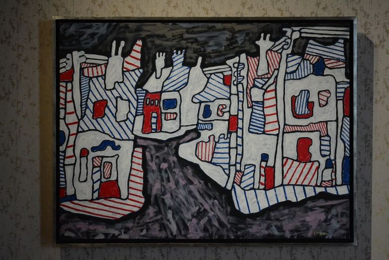 Jean Dubuffet, Le village fantasque, 1964. Palazzo Franchetti, Venezia 2019. Photo Linda Kaiser