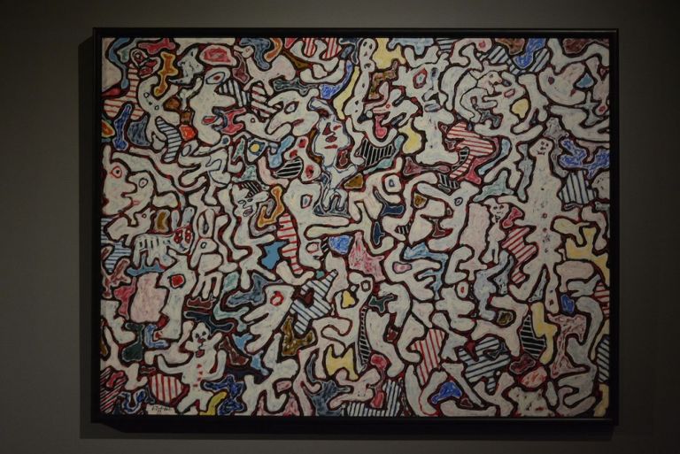 Jean Dubuffet, Vertu virtuelle, 1963. Palazzo Franchetti, Venezia 2019. Photo Linda Kaiser