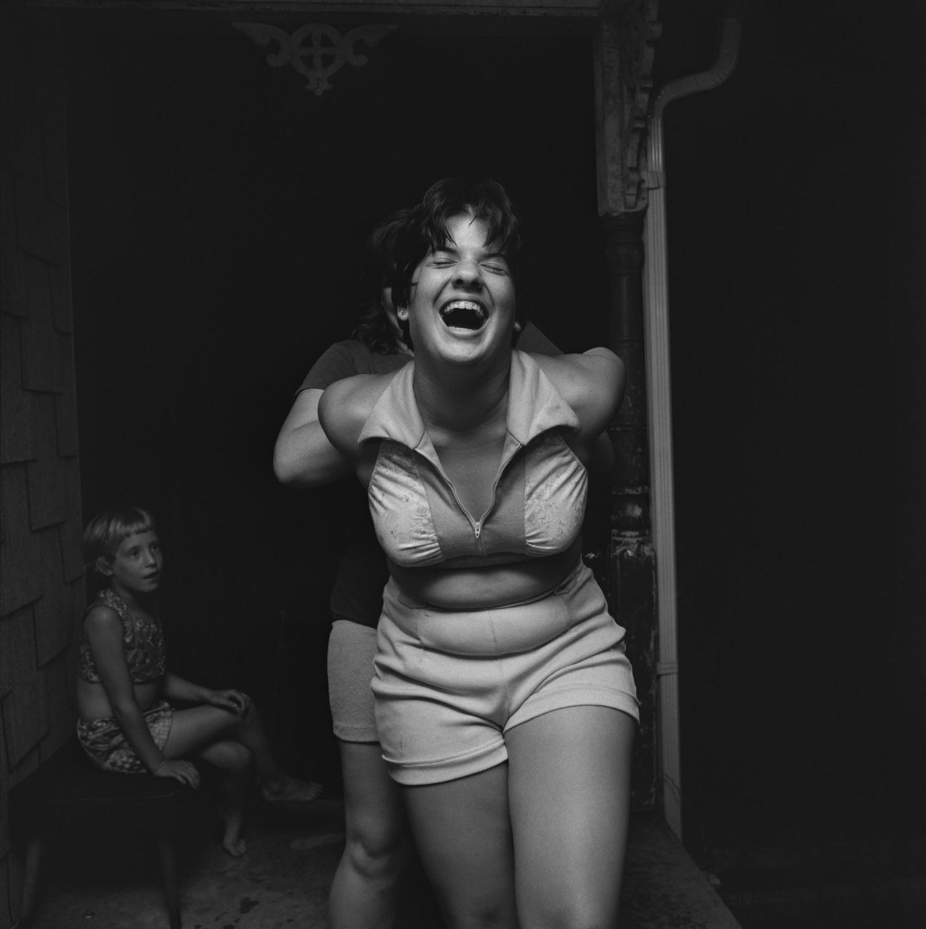 Larry Fink, Oslin's Graduation Party, Martins Creek Pennsylvania, June 1977 © Larry Fink