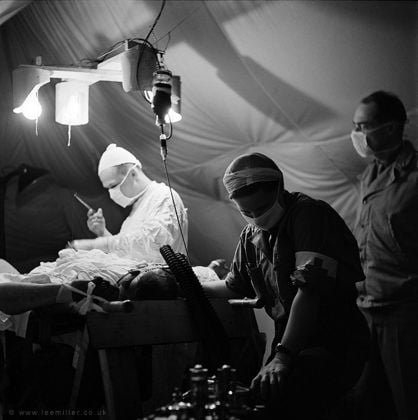 Lee Miller, Surgeon and anaesthetist © Lee Miller Archives England 2018. All Rights Reserved. www.leemiller.co.uk