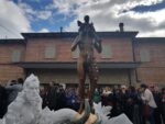 L'inaugurazione della Fontana di Luigi Ontani a Vergato