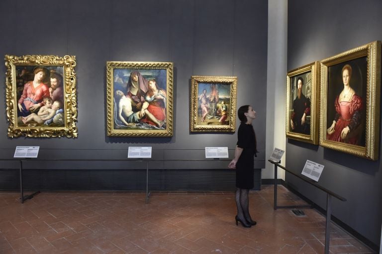 Nuove sale del Cinquecento agli Uffizi