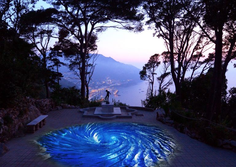 Michelangelo Bastiani, Viaggio al centro della Terra, 2018. Villa Lysis, Capri. Photo Michelangelo Bastiani