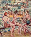 Moses Levy, Bagnanti, 1932. Collezione privata