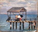 Moses Levy, Piccolo pontile, 1923. Collezione Moretti