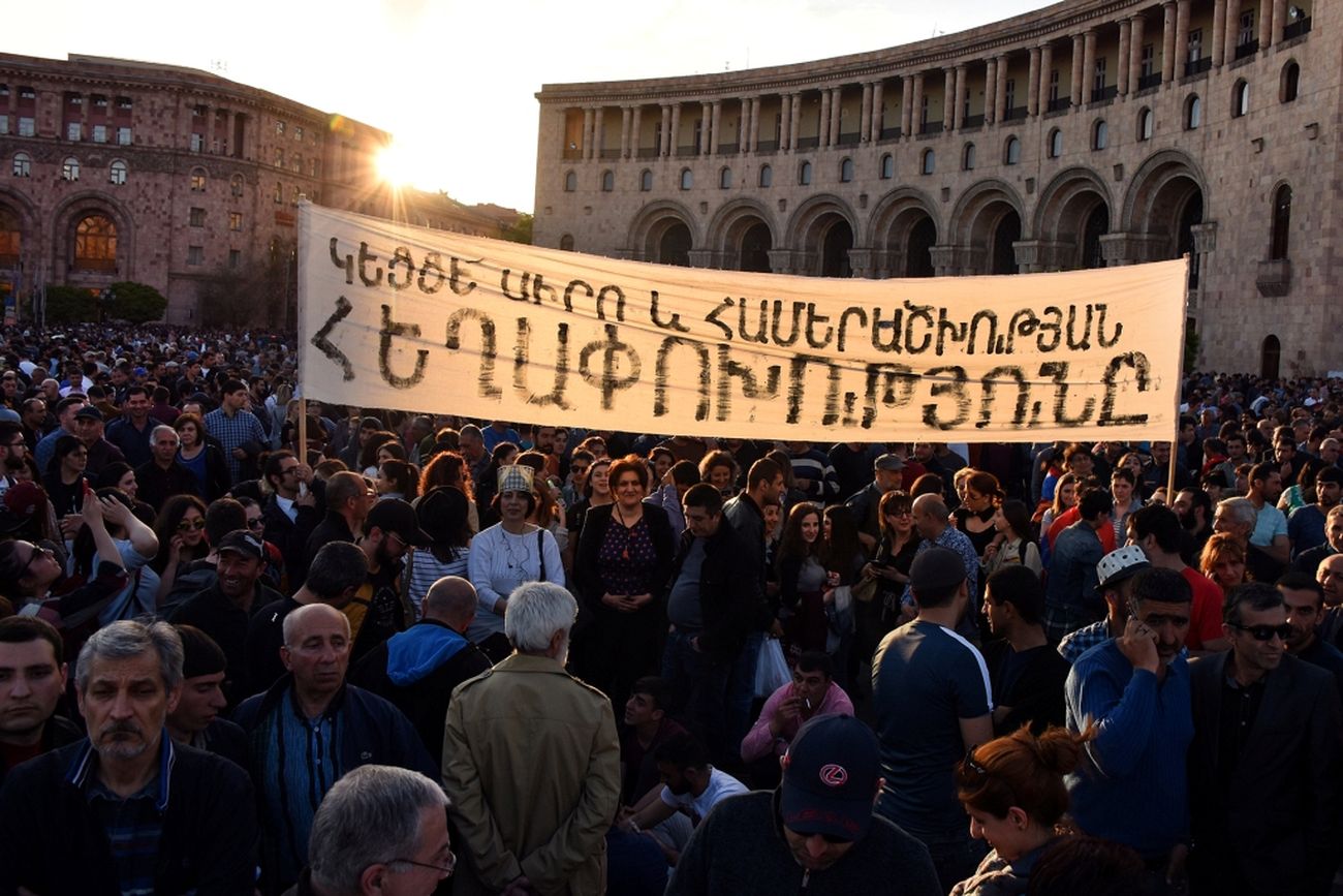 Narek Aleksanyan, Armenian Revolution, 2018. Courtesy National Pavilion of Armenia