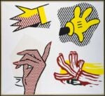 Roy Lichtenstein, Study of Hands, 1980. Private collection. Estate of Roy Lichtenstein