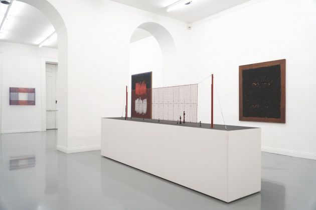 Salvatore Emblema. Costruire e Comporre. Installation view at Galleria Fonti, Napoli 2019. Photo credit Manuela Russo sgm