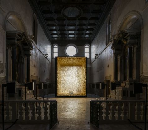 The Death of James Lee Byars. Chiesa di Santa Maria della Visitazione, Venezia 2019. Courtesy Vanhaerents Art Collection, Brussels. Photo © Formentini Zanatta