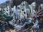 Thomas Braida, Piccola pietà postmoderna, 2015, cm 32x49, olio su tavola