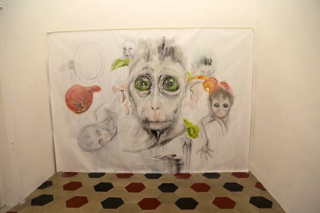 Tiziana Pers. Caput Capitis II. Exhibition view at aA29 Project Room, Caserta 2019