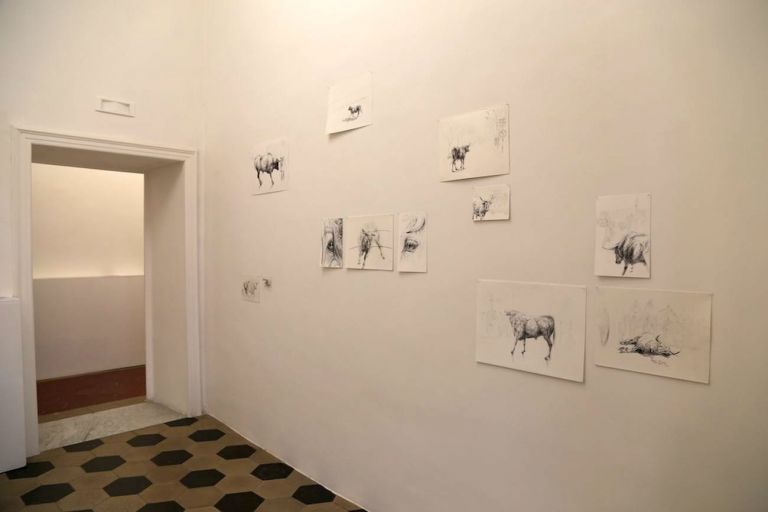 Tiziana Pers. Caput Capitis II. Exhibition view at aA29 Project Room, Caserta 2019