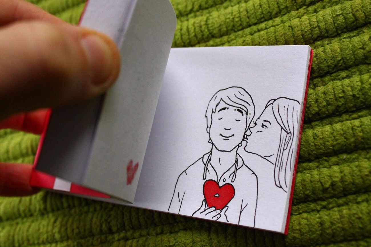 Un flipbook realizzato da Ben Zurawski aka The Flippist