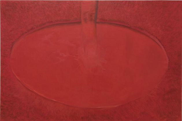Valerio Nicolai, Dito, 2019, olio su tela, 195x130 cm