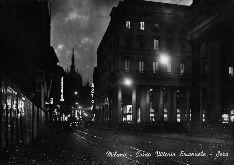 Corso Vittorio Emanuele II, anni ’50 Courtesy Eleonora Roaro