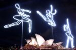 Vivid Sydney 2019. Angelo Bonello, Ballerina. Photo credit Destination NSW