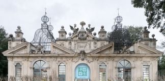 Zhang Enli. Bird Cage, a temporary shelter. Installation view at Galleria Borghese, Roma 2019