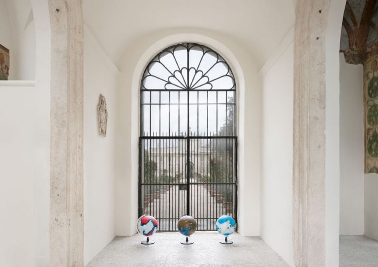 Zhang Enli. Bird Cage, a temporary shelter. Installation view at Galleria Borghese, Roma 2019