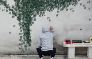 Street art dentro la prigione. Il progetto di Pejac in Spagna