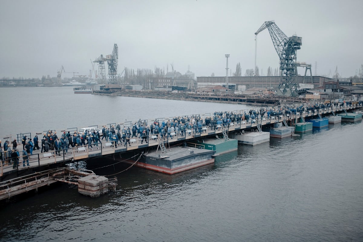 Cantiere navale di Danzica, Shipyard, foto di Michal Szlaga, 2010 