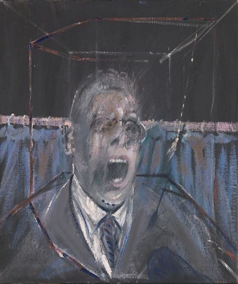 Francis Bacon, Study for a Portrait_BACON, FREUD E LA SCUOLA DI LONDRA