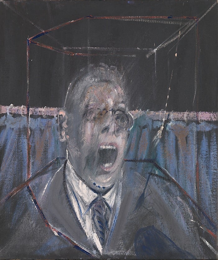 Francis Bacon, Study for a Portrai, BACON, FREUD E LA SCUOLA DI LONDRA