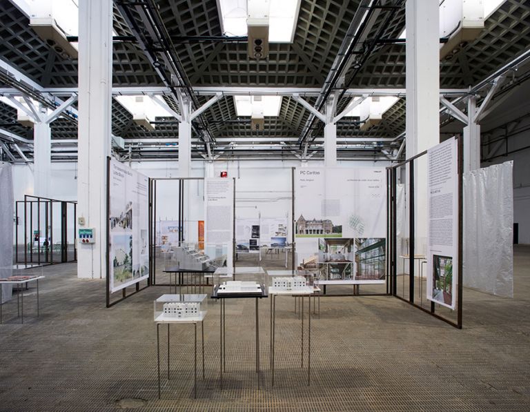 EU Mies Award 2019: vista dell’allestimento della mostra What's old, What's new a Barcellona ©PepoSegura