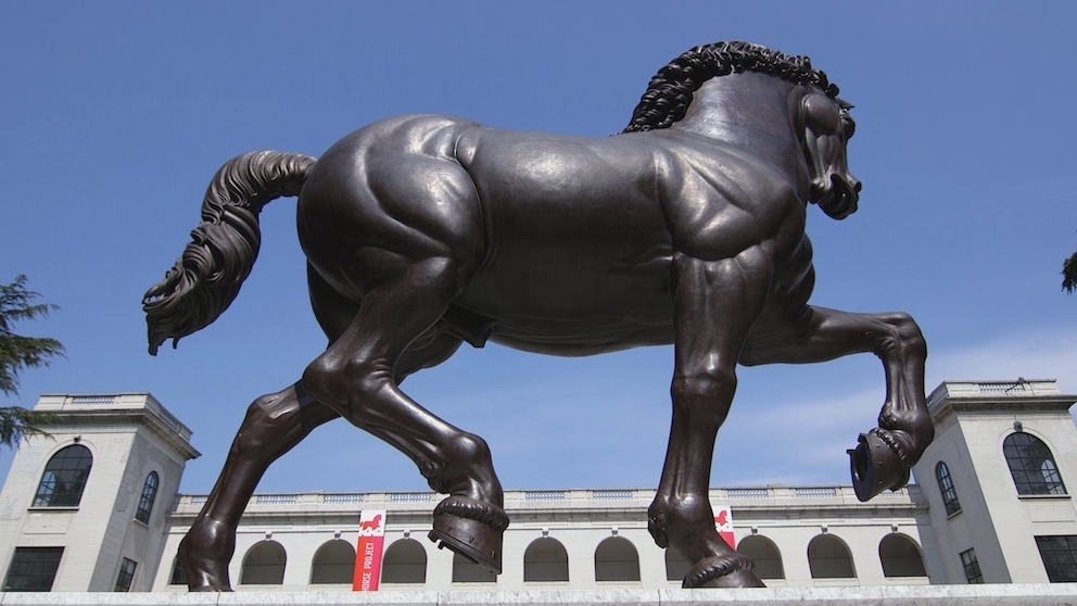Su Sky Arte: il cavallo di Leonardo reinterpretato dal design