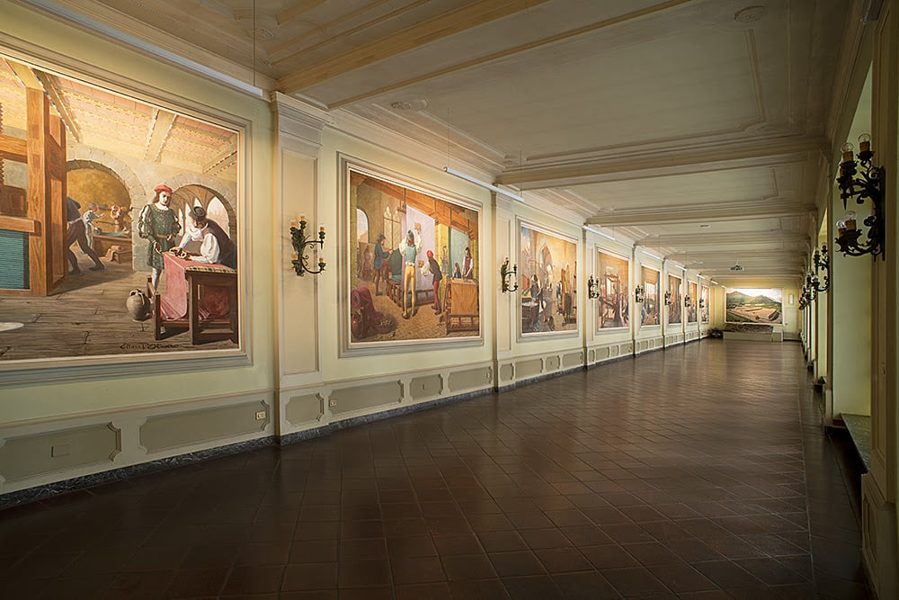 Lanificio Zegna, Sala Quadri. Ph. Damiano Andreotti