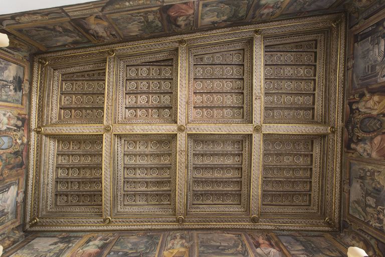 The Grand Palace – Soffitto Cassettoni. Foto Giulia Venanzi per The Grand House