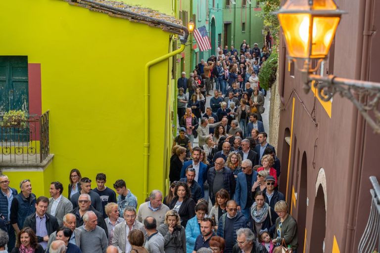 David Tremlett, Via di Mezzo, Ghizzano, 2019, ph. Andrea Testi