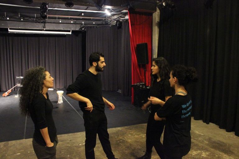 Ali Chahrour, Night (Layl), Napoli Teatro Festival Italia 2019, le prove a Beirut