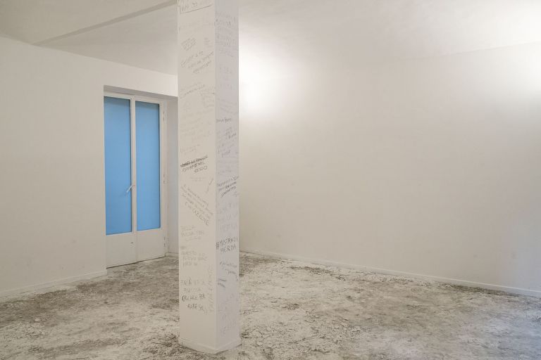 Andrea Famà. Famà chi? Exhibition view at Galleria Davide Paludetto, Torino 2019. Photo Jessica Quadrelli