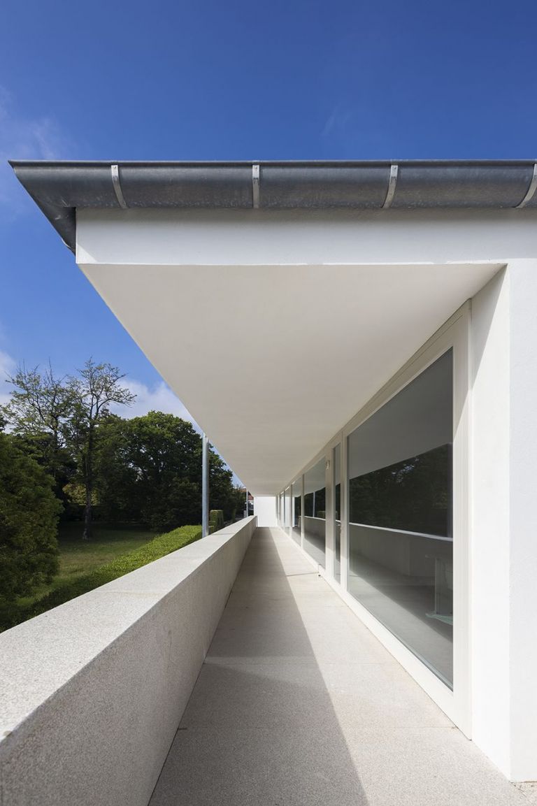 Casa do Cinema Manoel de Oliveira. Esterno della nuova ala progettata da Álvaro Siza