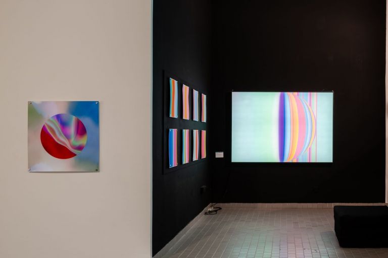 Cate Woodruff. Installation view at Fondazione Bartoli Felter, Cagliari 2019. Photo G. Marturana