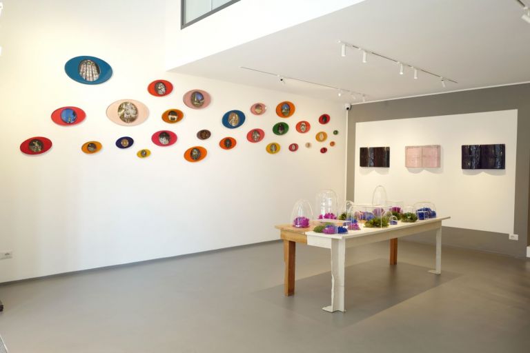 Chiara Dynys. Installation view at BABS Art Gallery, Milano 2019