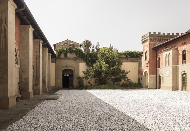 Museo delle Navi Antiche di Pisa, cortile