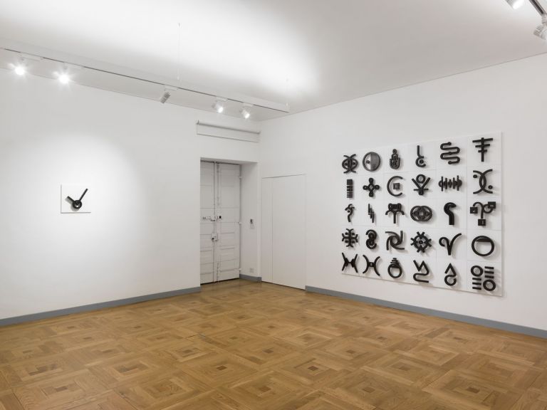 David Reimondo. Il muscolo del pensiero è il cervello. Installation view at Mazzoleni, Torino 2019. Photo Alessandro Zambianchi. Courtesy Mazzoleni, London Torino