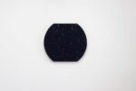 Davide Mancini Zanchi, Costellazione, 2019, palline di carta masticata su tela, 72×85 cm