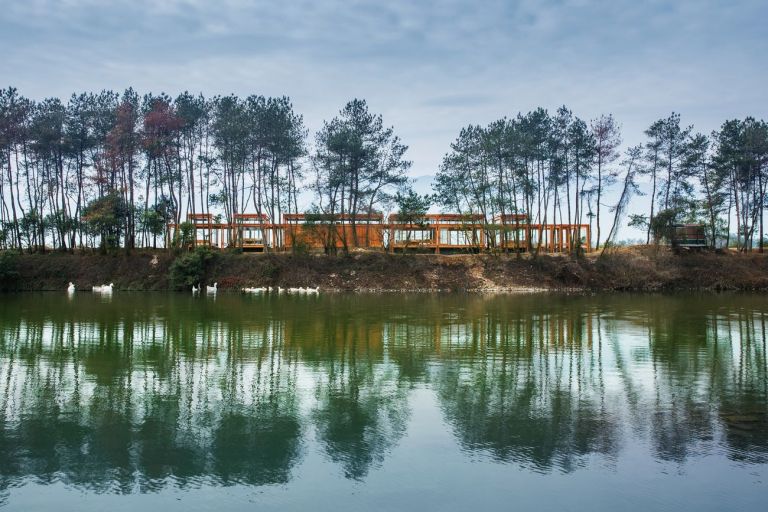 DnA, Pine Pavilion, Huangyu. Photo © Wang Ziling