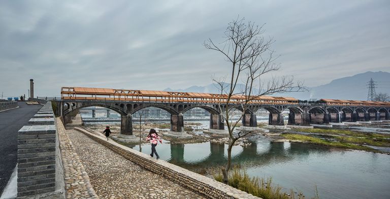 DnA, Shimen Bridge, Songyang. Photo © Wang Ziling