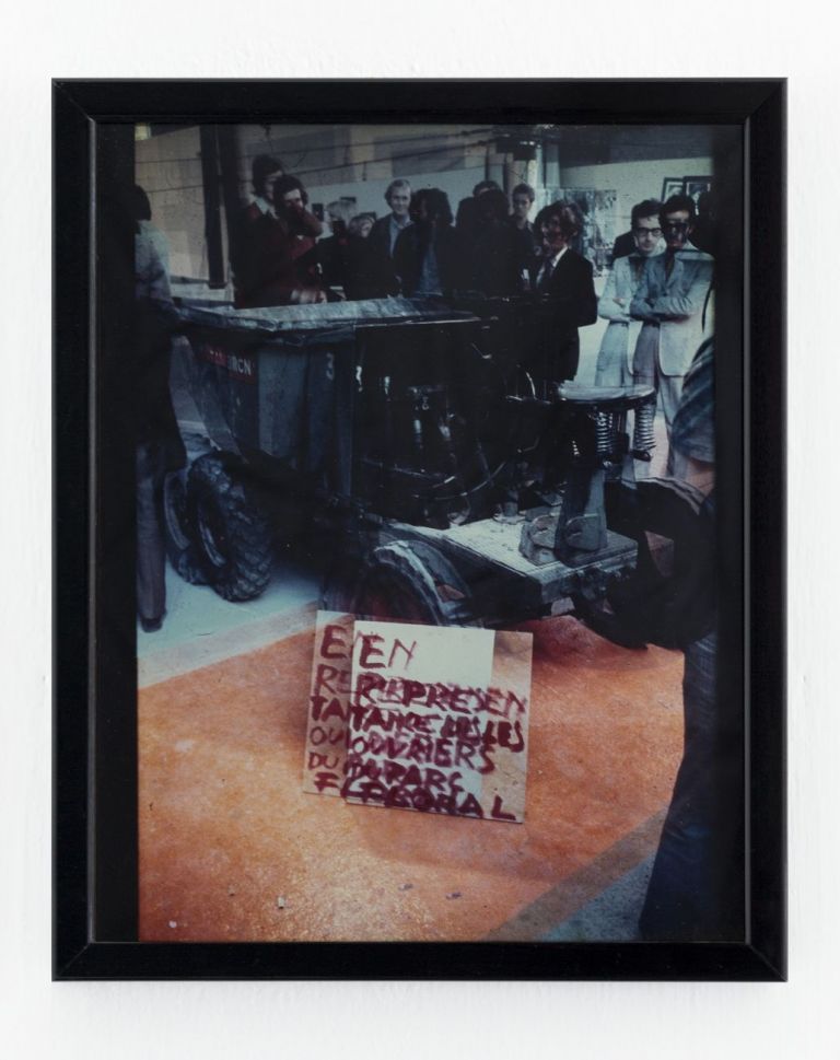 Emilio Prini, Movimento, 1971. Castello di Rivoli Museo d’Arte Contemporanea, Rivoli-Torino. Photo Renato Ghiazza