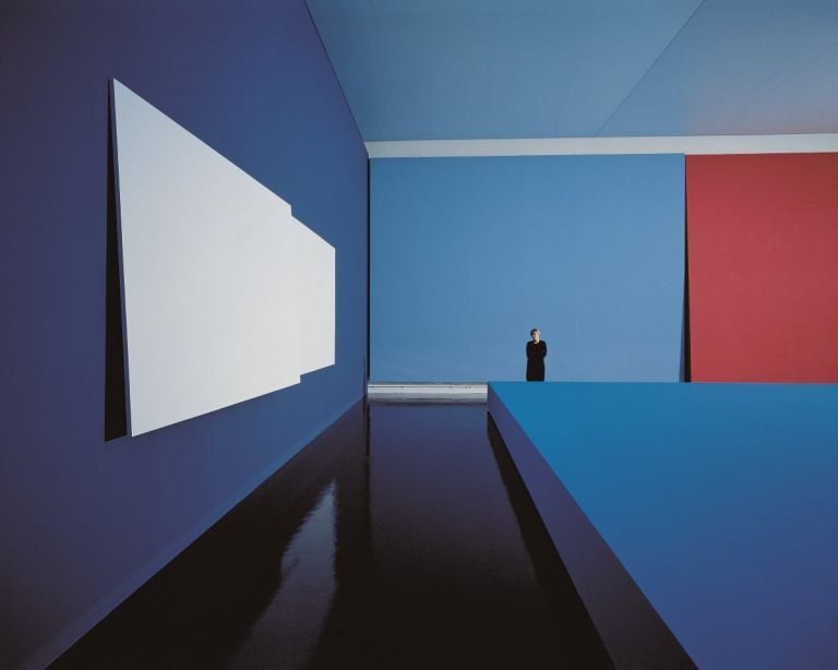 Ettore Spalletti, Salle des Fêtes, 1998. Musée dʼart moderne et contemporain, Strasburgo. Photo credit Attilio Maranzano